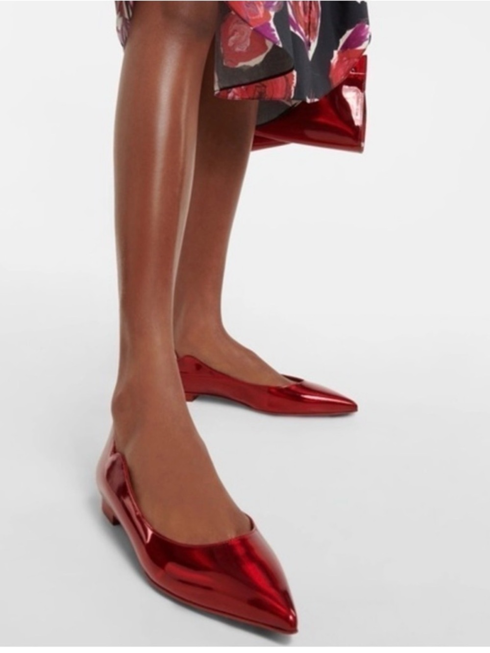 Christian Louboutin Hot Chickita‎ Patent Leather ballet flats size 36EU